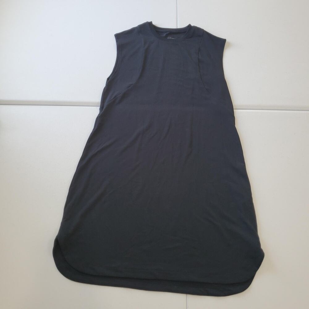 Varley Tank Dress Womens XS Black Sleeveless Athletic Stretch Activewear Casual